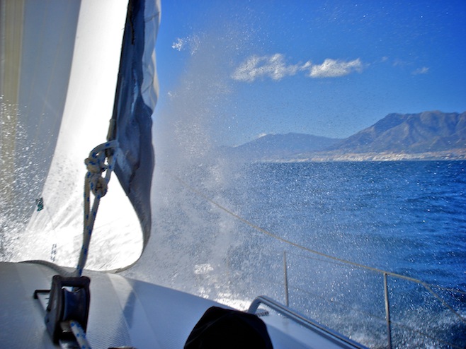 Mediterranean Wave Crashing